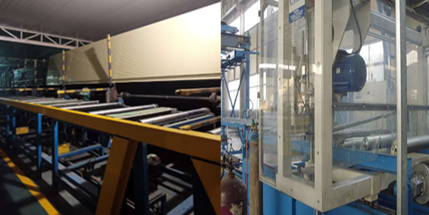 آلات إنتاج ألواح الصوف الزجاجي للحوائط المصنوعة من الصوف الزجاجي 3