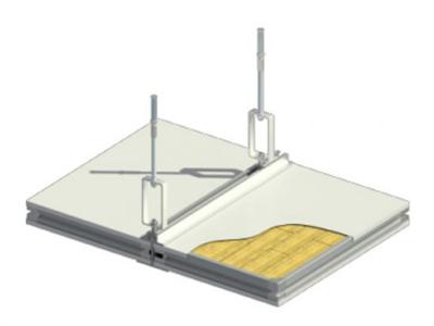 السقف الصلب مع أنظمة لوحة شطيرة