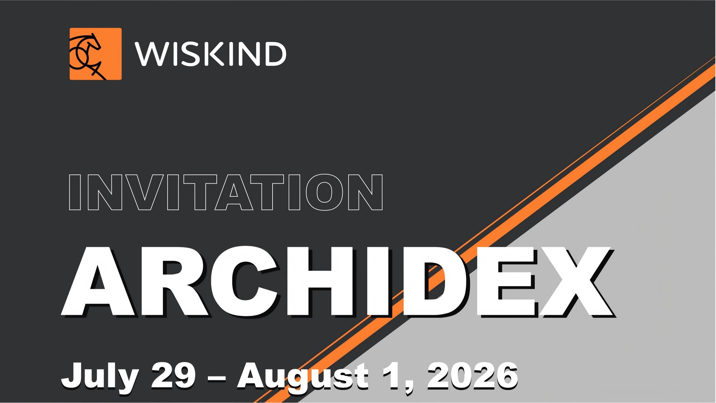 تعرّف على WISKIND في ARCHIDEX 2026 في كوالالمبور