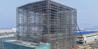 ويسكيند | ابتكارٌ رائدٌ في مجال التخزين البارد من طابق واحد يتجاوز 60 مترًا يُعزز تطوير التخزين البارد الذكي في المجمعات الصناعية